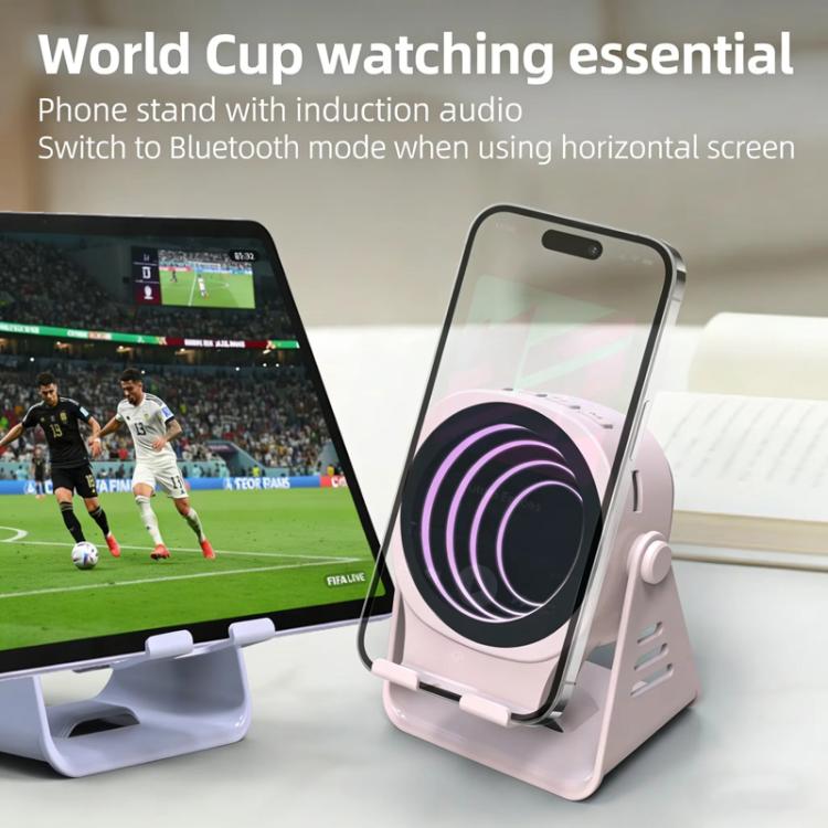 Altoparlante Bluetooth wireless con supporto per telefono