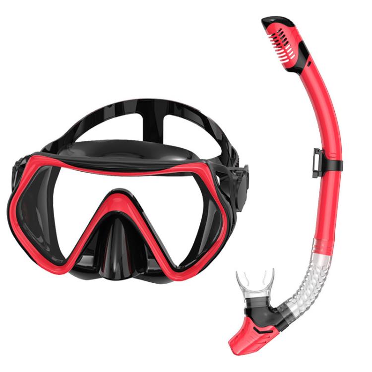 Maschera snorkeling panoramica 180° lente antiappannamento