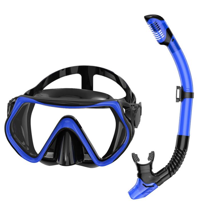 Maschera snorkeling panoramica 180° lente antiappannamento