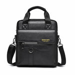 Borsa a tracolla verticale uomo in pelle PU WEIXIER
