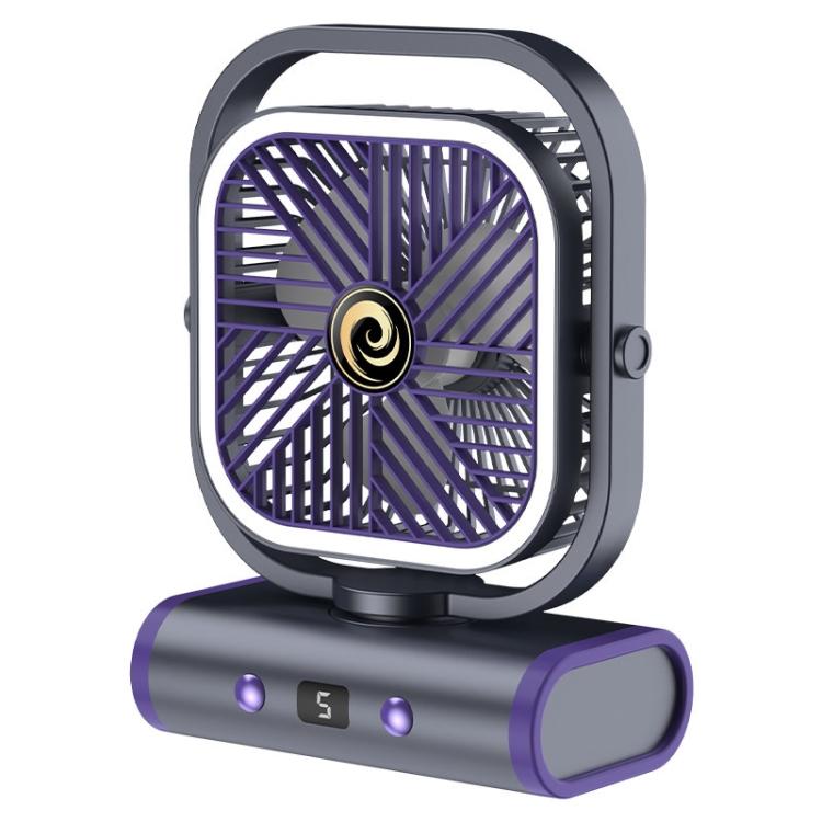 Mini ventilatore da tavolo/ufficio silenzioso con porta USB e montaggio a parete., Gray Plug-in, Gray Rechargeable 1200mAh, Gray Rechargeable Oscillating 2400mAh, White Plug-in, White Rechargeable 1200mAh, White Rechargeable Oscillating 2400mAh