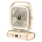 Mini ventilatore da tavolo/ufficio silenzioso con porta USB e montaggio a parete., Gray Plug-in, Gray Rechargeable 1200mAh, Gray Rechargeable Oscillating 2400mAh, White Plug-in, White Rechargeable 1200mAh, White Rechargeable Oscillating 2400mAh