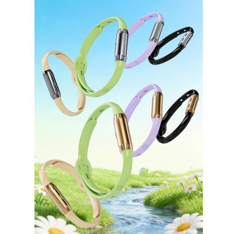 Braccialetto repellente zanzare con oli essenziali 10cm