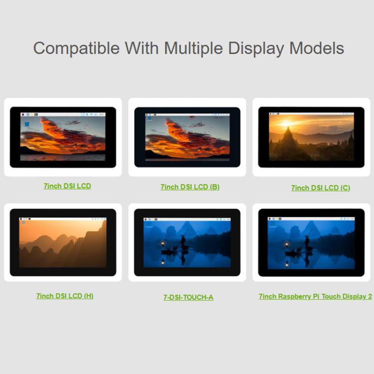 Pannello di montaggio 3U Waveshare 34390 per display DSI Raspberry Pi - immagine 4