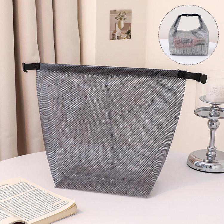 Borsa da toilette impermeabile in rete EVA trasparente