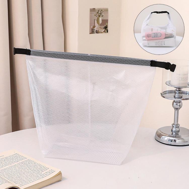 Borsa da toilette impermeabile in rete EVA trasparente