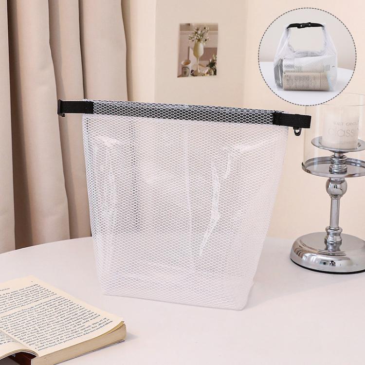 Borsa da toilette impermeabile in rete EVA trasparente