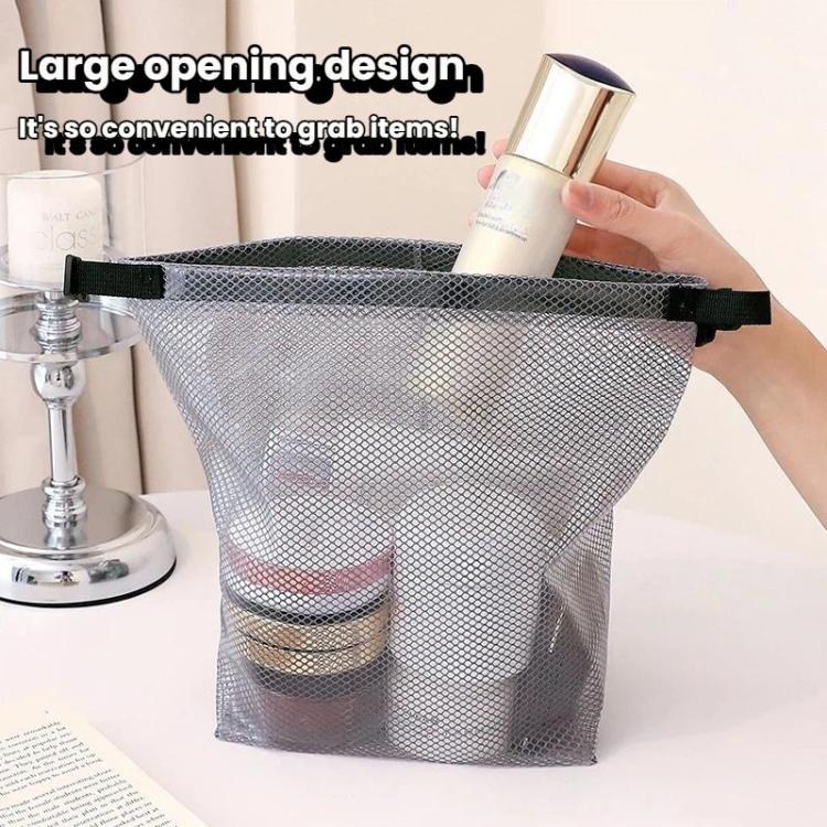 Borsa da toilette impermeabile in rete EVA trasparente