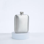 Fiaschetta in acciaio inox 177 ml con tappo a vite