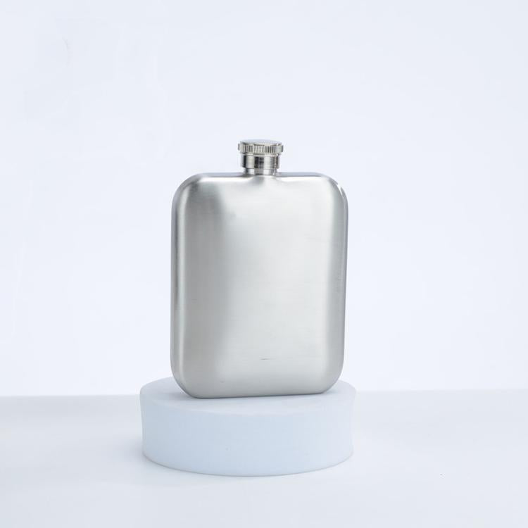 Fiaschetta in acciaio inox 177 ml con tappo a vite