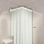 Tenda da doccia pieghevole impermeabile per bagno