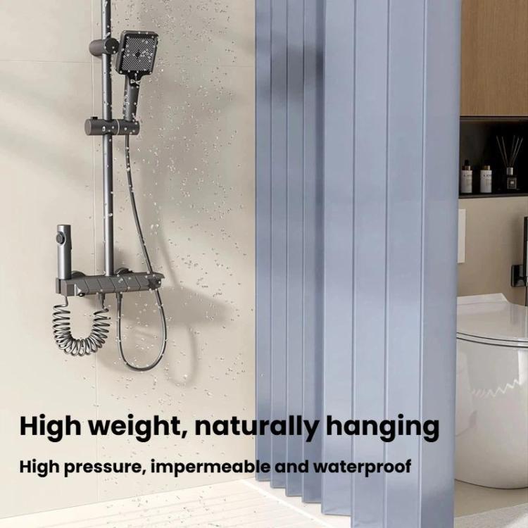Tenda da doccia pieghevole impermeabile per bagno