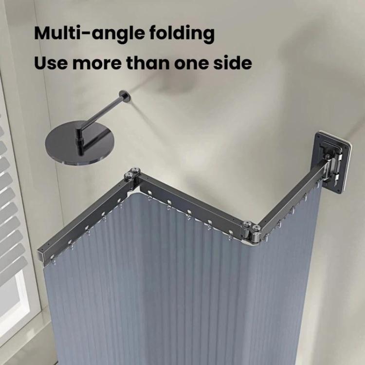 Tenda da doccia pieghevole impermeabile per bagno