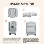 BUBM Borsa organizer da viaggio per laptop 16 pollici
