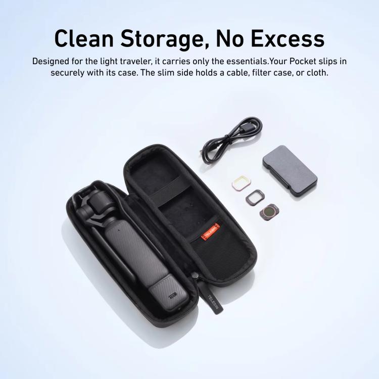 Borsa custodia rigida per DJI Osmo Pocket 4/3 con tracolla