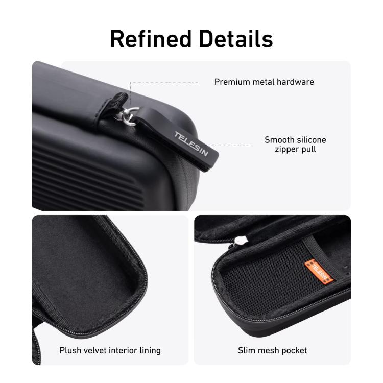 Borsa custodia rigida per DJI Osmo Pocket 4/3 con tracolla