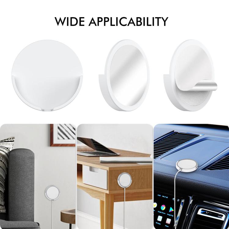 Supporto adesivo da parete per caricabatterie magnetico iPhone