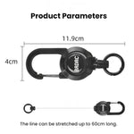 Moschettone telescopico per action camera DJI Osmo Pocket 4