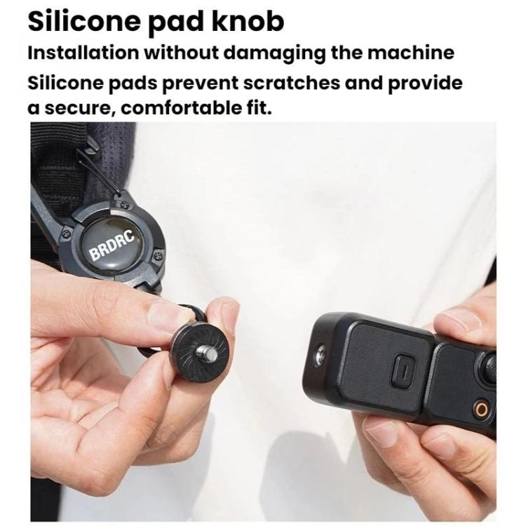 Moschettone telescopico per action camera DJI Osmo Pocket 4