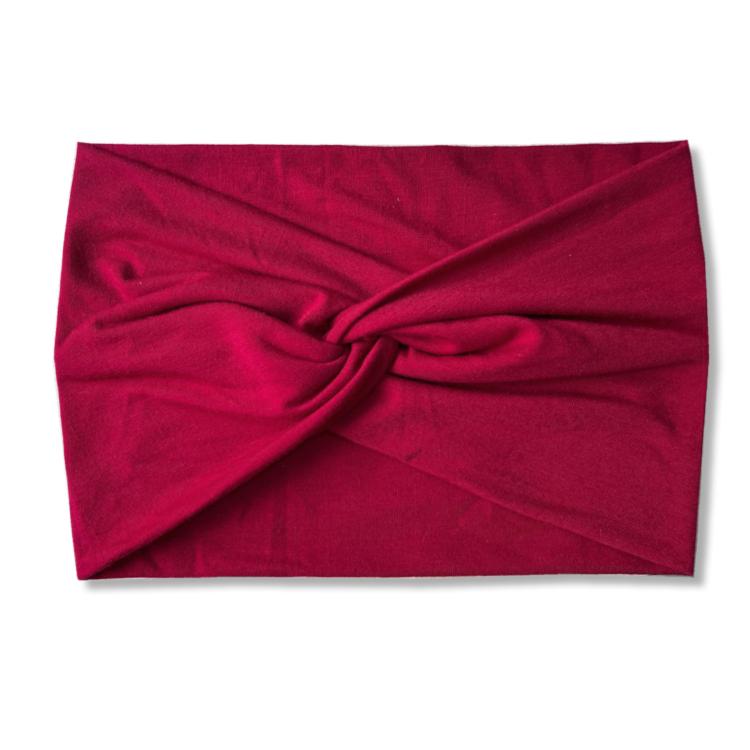 Fascia elastica incrociata extra larga per capelli donna