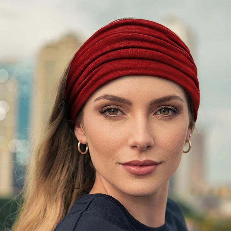 Fascia elastica incrociata extra larga per capelli donna