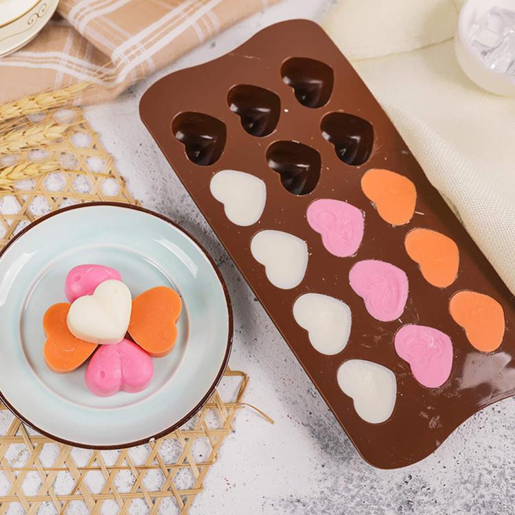 Stampo cuore in silicone alimentare per cioccolato