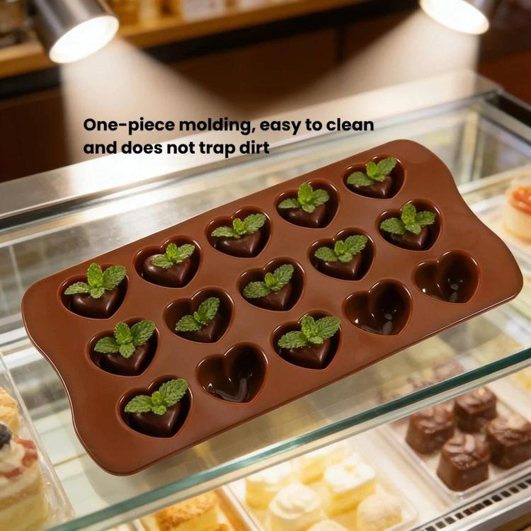 Stampo cuore in silicone alimentare per cioccolato