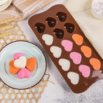 Stampo cuore in silicone alimentare per cioccolato