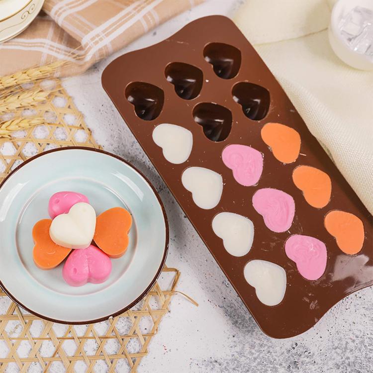 Stampo cuore in silicone alimentare per cioccolato