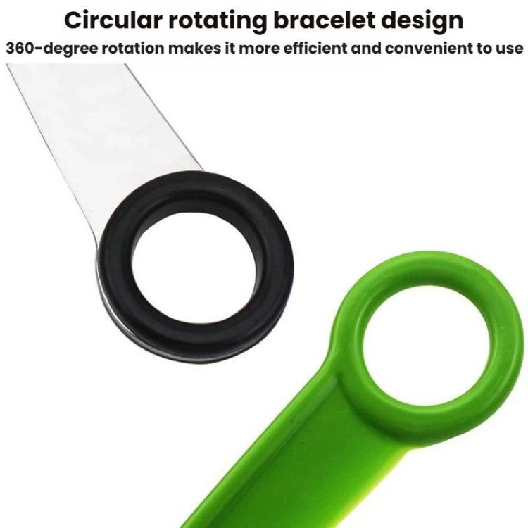 Set 2 affetta-cetrioli a spirale LsCook in acciaio e plastica