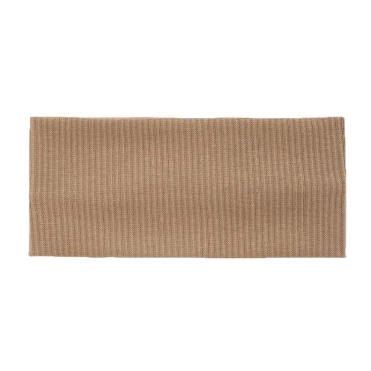 Fascia sportiva a righe in maglia 18,5x8 cm con bordo largo