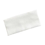 Fascia sportiva a righe in maglia 18,5x8 cm con bordo largo