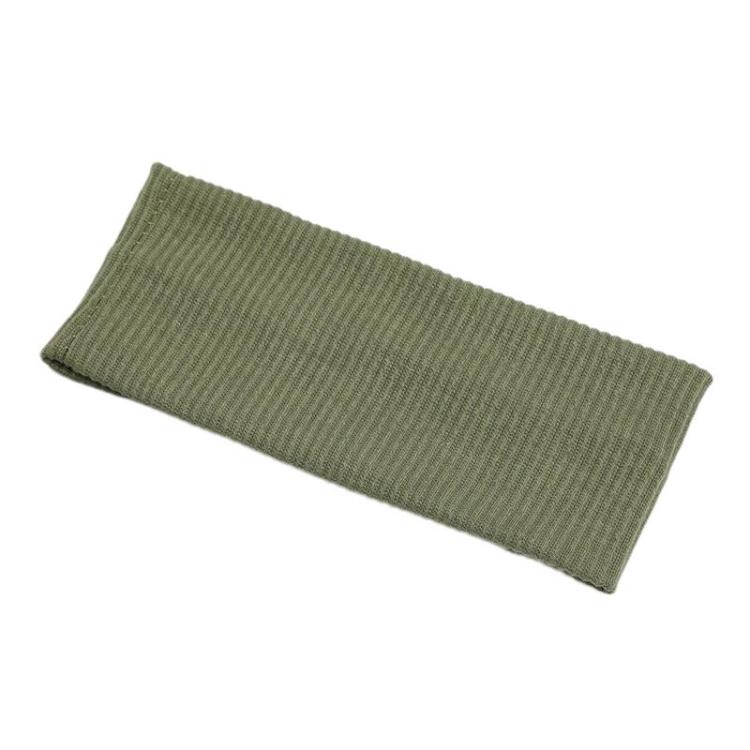 Fascia sportiva a righe in maglia 18,5x8 cm con bordo largo