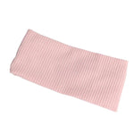 Fascia sportiva a righe in maglia 18,5x8 cm con bordo largo