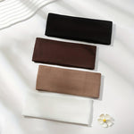 Fascia sportiva a righe in maglia 18,5x8 cm con bordo largo
