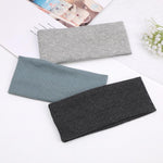 Fascia sportiva a righe in maglia 18,5x8 cm con bordo largo