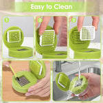 Spremiaglio manuale in acciaio inox LsCook