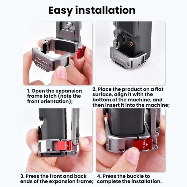 Base magnetica multifunzione per DJI Osmo Pocket 4/3