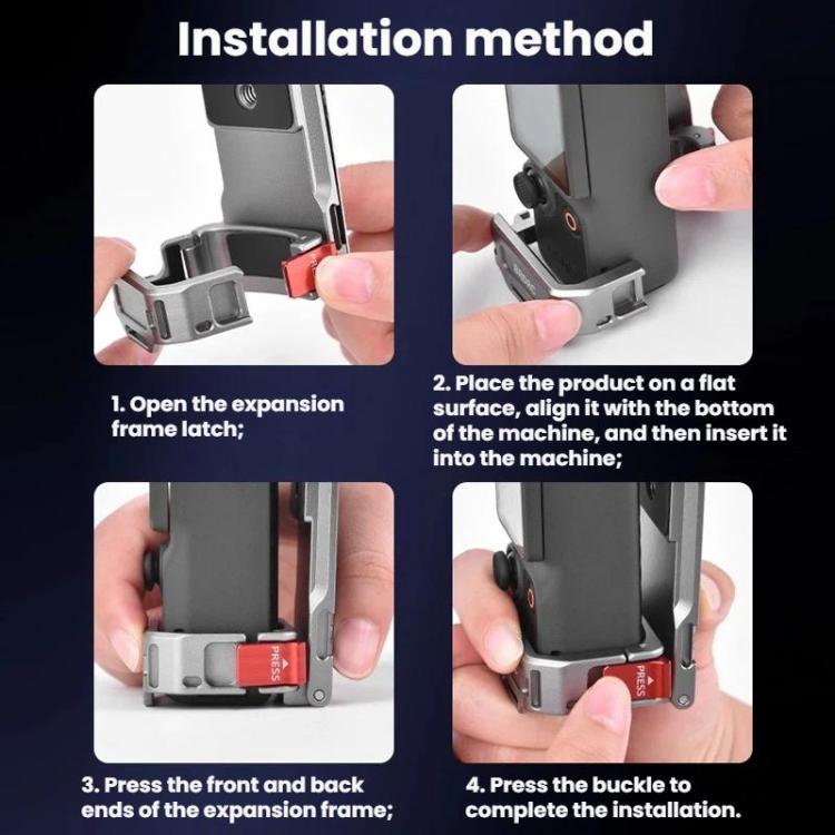 Supporto estensibile magnetico per DJI Osmo Pocket 3/4
