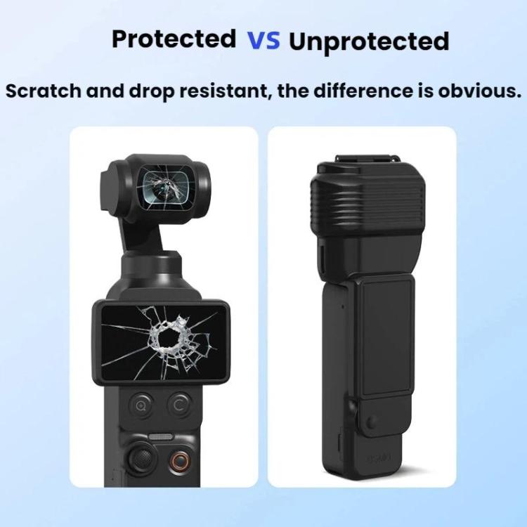 Custodia protettiva per DJI Osmo Pocket 4 con copriobiettivo