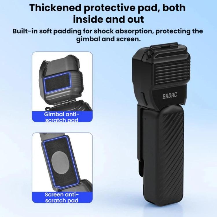 Custodia protettiva per DJI Osmo Pocket 4 con copriobiettivo