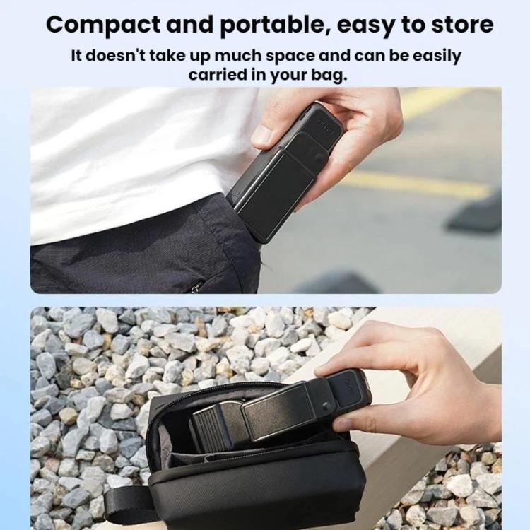 Custodia protettiva per DJI Osmo Pocket 4 con copriobiettivo