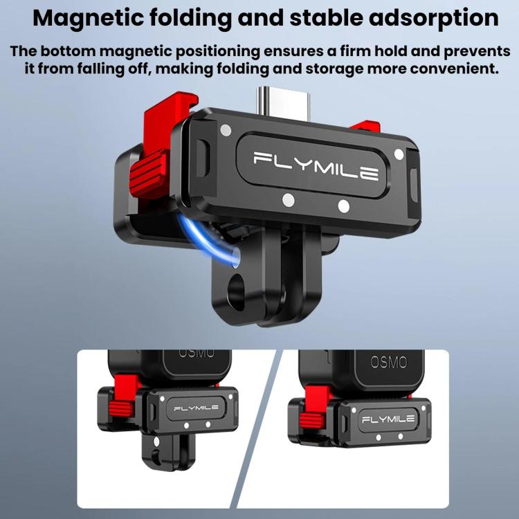 Adattatore di ricarica magnetico Flymile per DJI Osmo Pocket 4/3