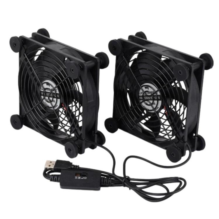 Ventola di raffreddamento silenziosa USB 5V 120 mm PWM