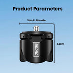 Supporto magnetico per treppiede DJI Osmo Pocket 4/3 e Insta360 X
