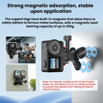 Supporto magnetico per treppiede DJI Osmo Pocket 4/3 e Insta360 X