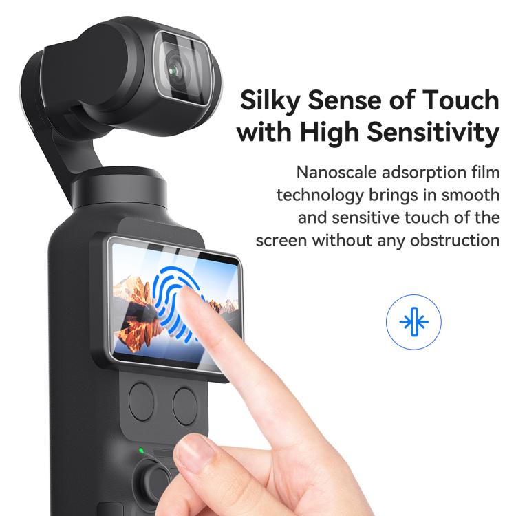Pellicola vetro temperato 9H per DJI Osmo Pocket 4/3