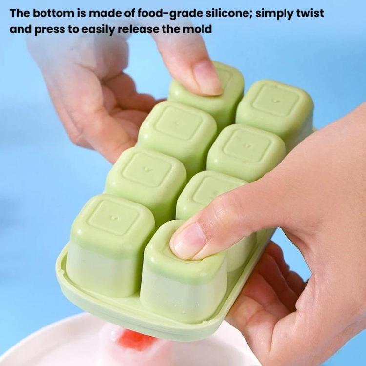 Stampo cubetti ghiaccio in TPE per gelatina e yogurt