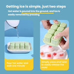 Stampo cubetti ghiaccio in TPE per gelatina e yogurt