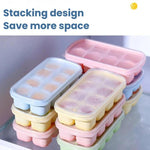 Stampo cubetti ghiaccio in TPE per gelatina e yogurt